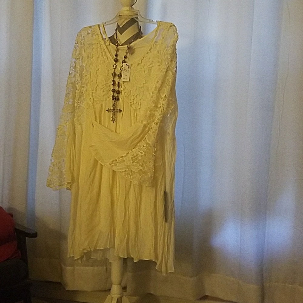 Cream dress